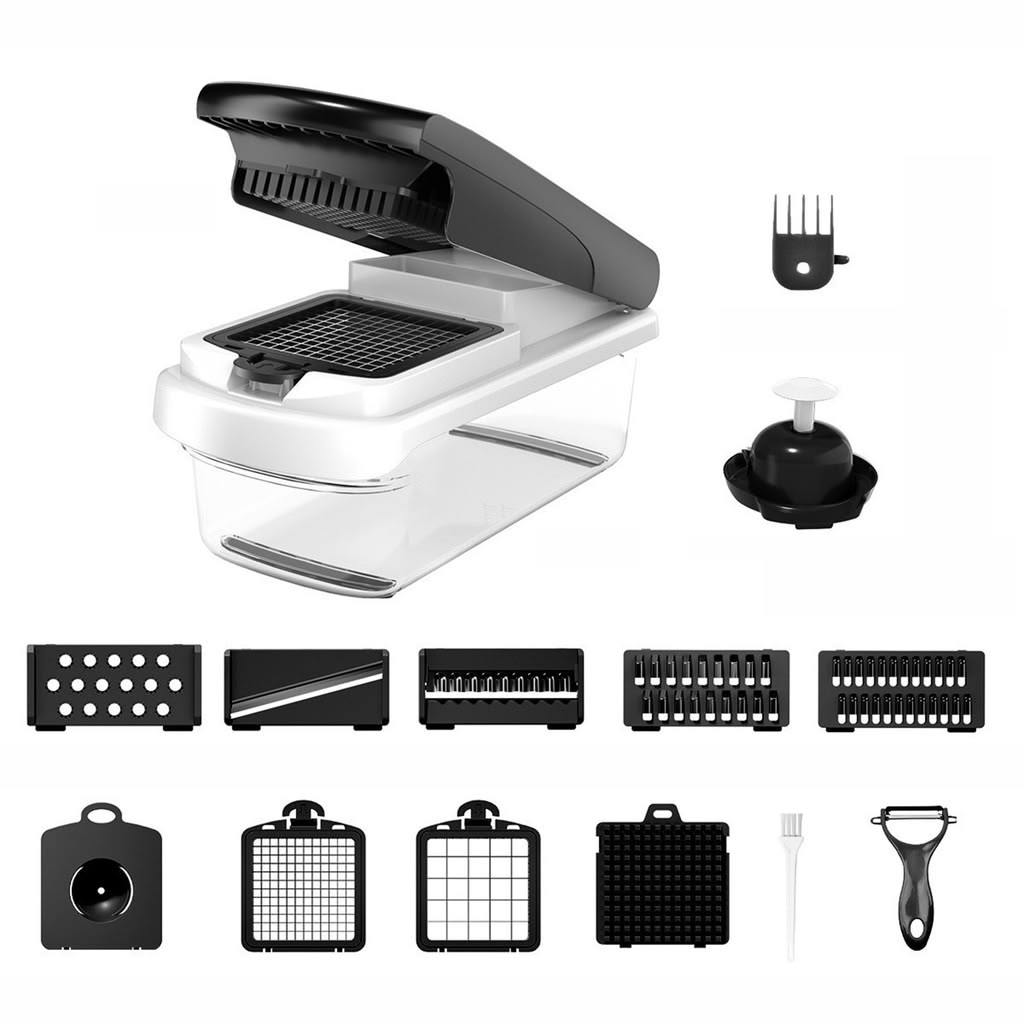 14-in-1 Multi-Function Vegetable Chopper & Slicer