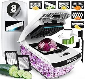 14-in-1 Multi-Function Vegetable Chopper & Slicer