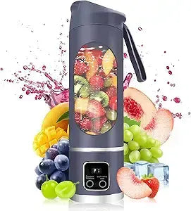 Portable Wireless Juicer Blender – Rechargeable Mini Smoothie Maker 500ML