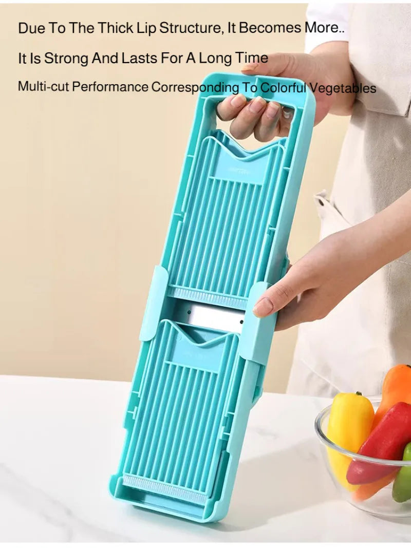 Multi-Functional Slicer, Kitchen Tool, Grater, Shredder, Potato Shredder, Double-Door Multi-Functional Slicer, Grater
