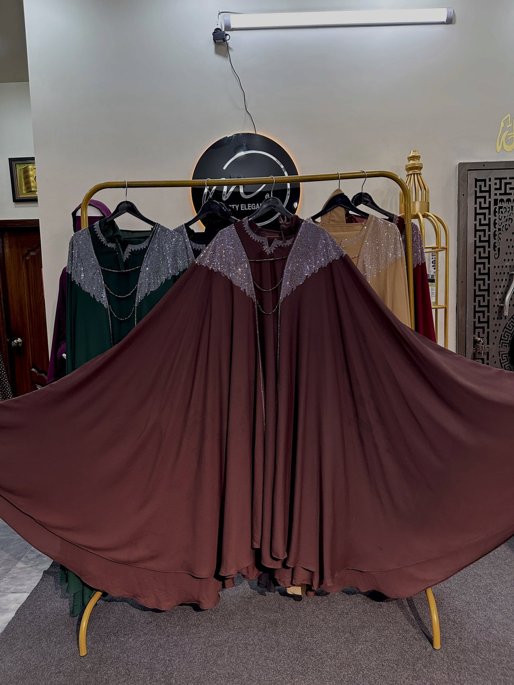 4-piece abaya set khuram Sultan Abaya